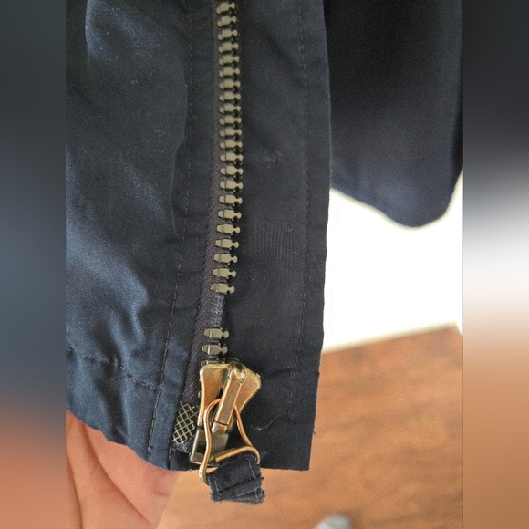 Polo Ralph Lauren Jacket Hooded Navy Blue Mens Size 3X Fleeced Interior *READ - Picture 4 of 9